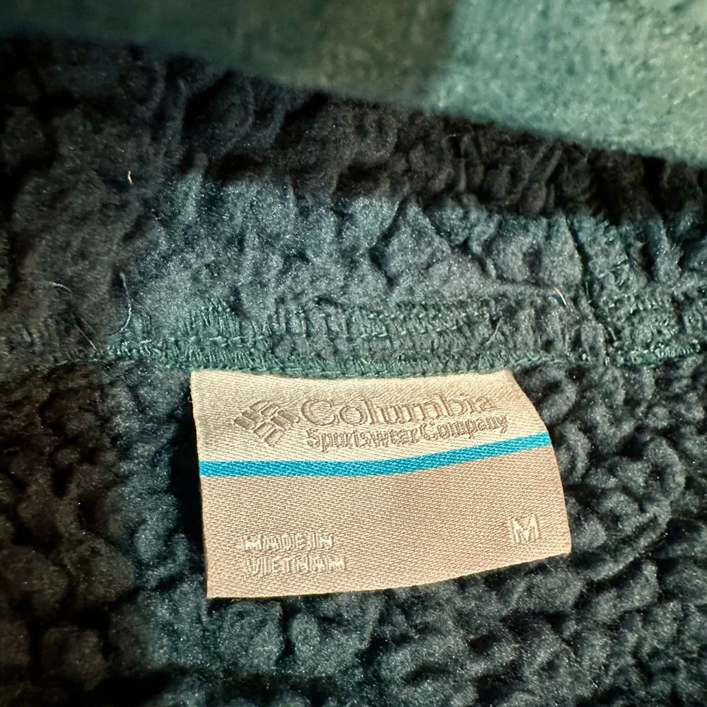 Columbia Forest Green Hybrid Fleece Jacket - Picture 3 of 9